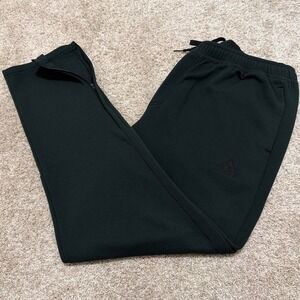 Adidas Zip Leg Track Pants | Dark Green | XL
